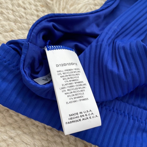 Vitamin A blue ribbed bikini - Picture 6 of 6